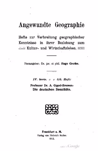 خرید و دانلود نسخه کامل کتاب Die deutschen Seestädte