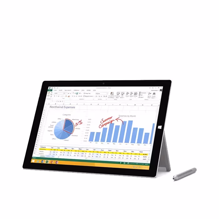 تبلت مایکروسافت سورفیس پرو 3 مدل Surface Pro 3 – i5 4G 128GSSD