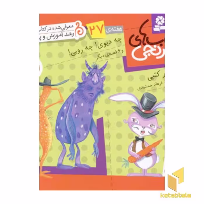 کتاب کتابهای نارنجی (27)چه دیوی چه رویی اثر سرور کتبی نشر قدیانی