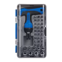 ست بیت و بکس 38 پارچه با دسته جغجغه ای T شکل نووا مدل 1355