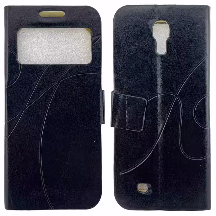 قاب Samsung S4 / i9500 مدل کلاسوری طرح چرم / رنگ مشکی – کد 41196