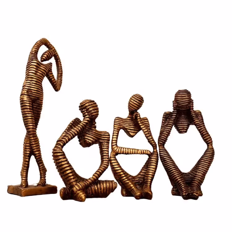 مجسمه مدل مومیایی مجموعه 4 عددی