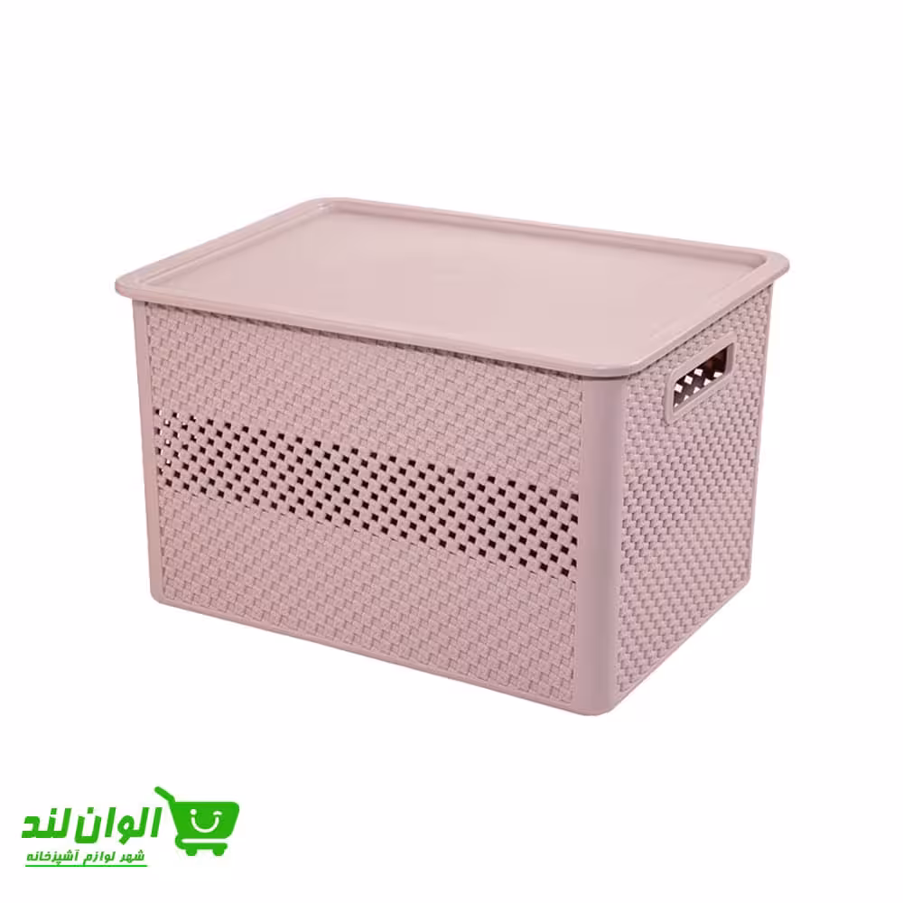 باکس نظم دهنده کابینت دربدار لیمون طرح بافت بزرگ کد 34806