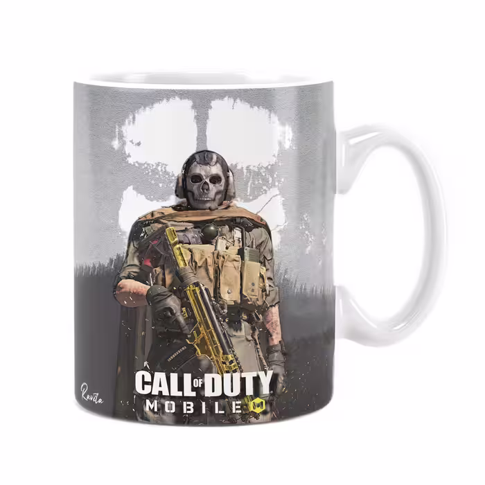 ماگ راویتا طرح کالاف دیوتی موبایل - Call of Duty کد 3703