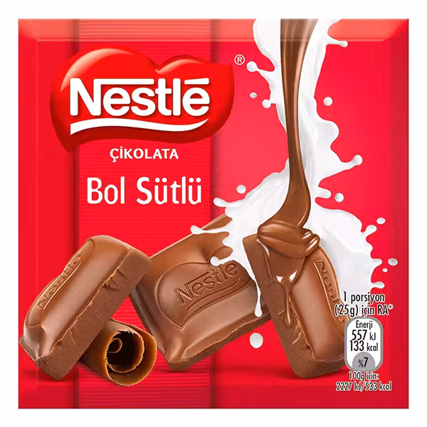 شکلات شیری نستله حجم 60 گرم