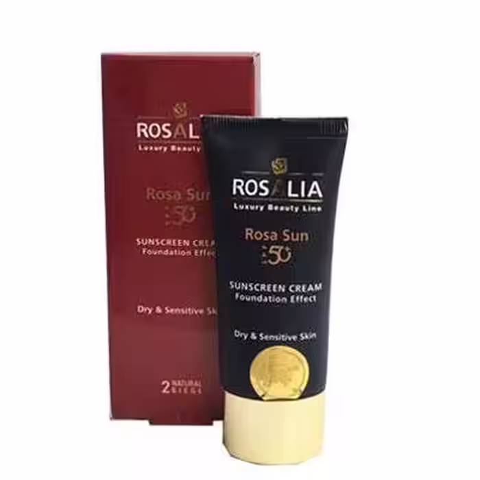 رزالیا-ضد افتاب SPF50پوست خشک و حساس رنگی 2