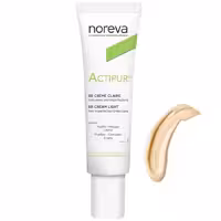 کرم پودر BB نوروا مدل اکتی پور حجم 30 میلی لیتر پوست چرب (لایت)
