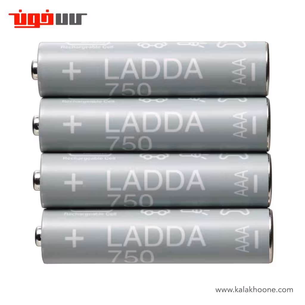 باتری نیم قلمی قابل شارژ ایکیا مدل LADDA ظرفیت 750 میلی آمپر