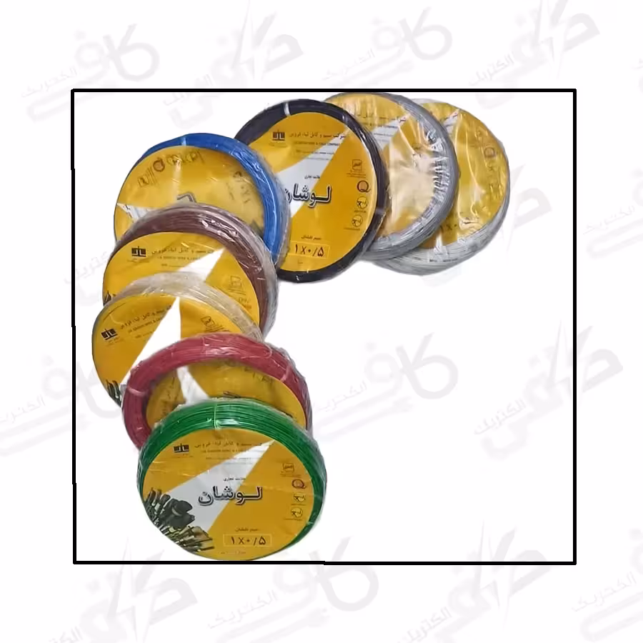 سیم 0.5*1 لوشان - 1 در 0.5