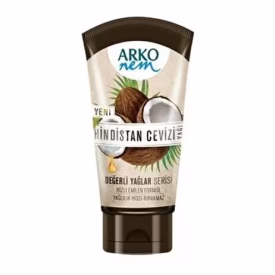 کرم مرطوب کننده آرکو نم ARKO NEM حاوی روغن نارگیل حجم 60 میل