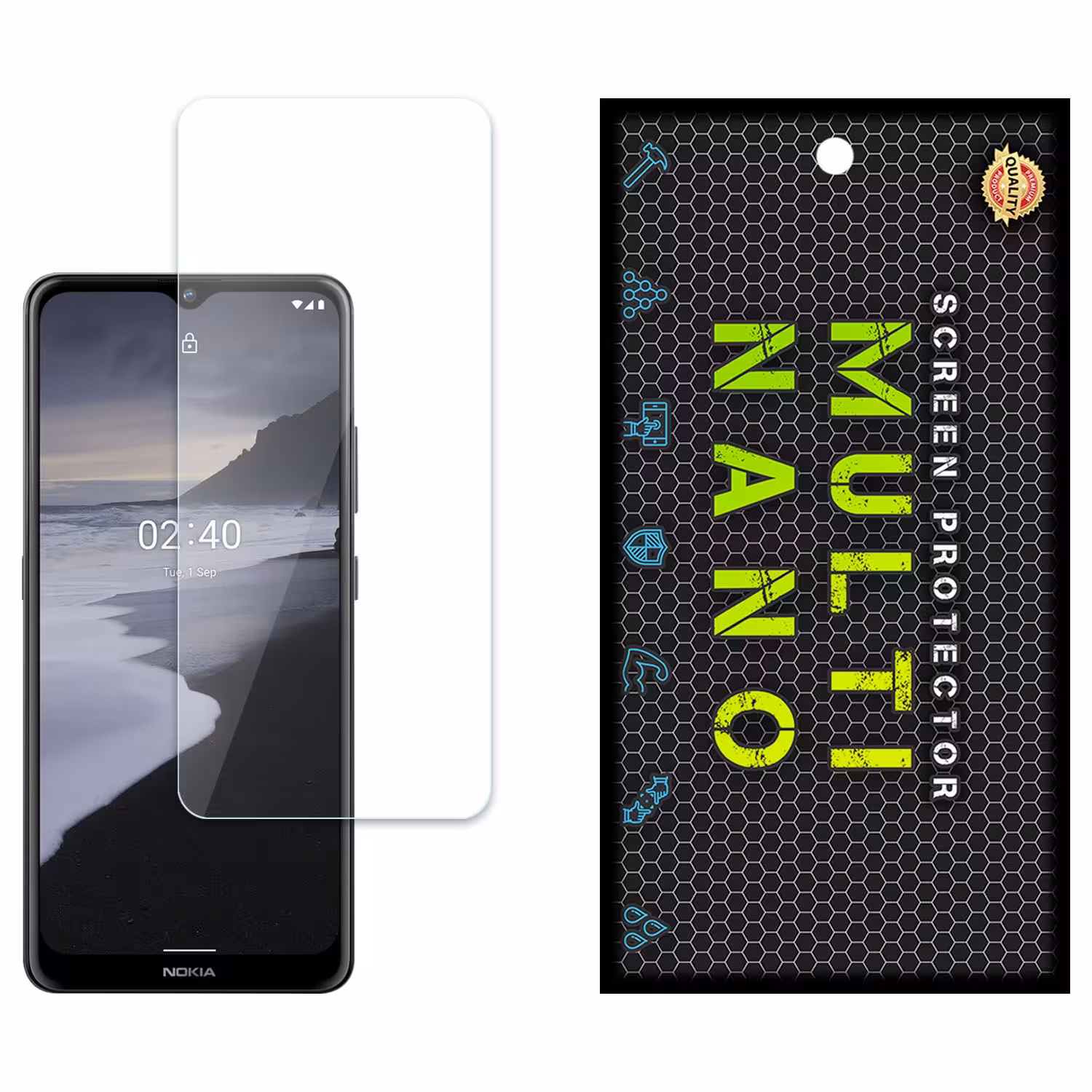 محافظ صفحه مولتی نانو مدل X-S1N برای موبایل نوکیا 2.4