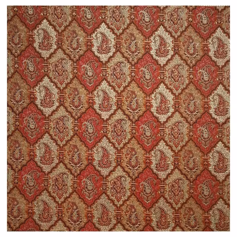 رومیزی مربع ترمه ابریشم کد TRM60