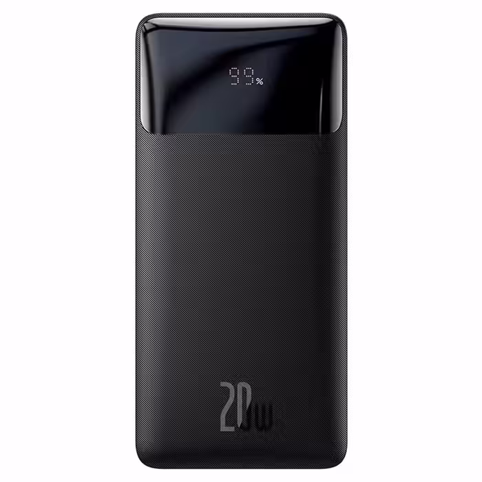 پاور بانک فست شارژ 30000 باسئوس Baseus PD 20W گارانتی آونگ-مشکی