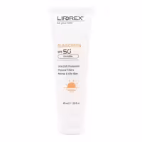 کرم ضد آفتاب بی رنگ لیپورکس مناسب پوست چرب حجم 40mL
