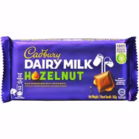 شکلات کدبری دیری میلک فندقی 160گرمی | Cadbury Dairy Milk Hazelnut Chocolate 160gr