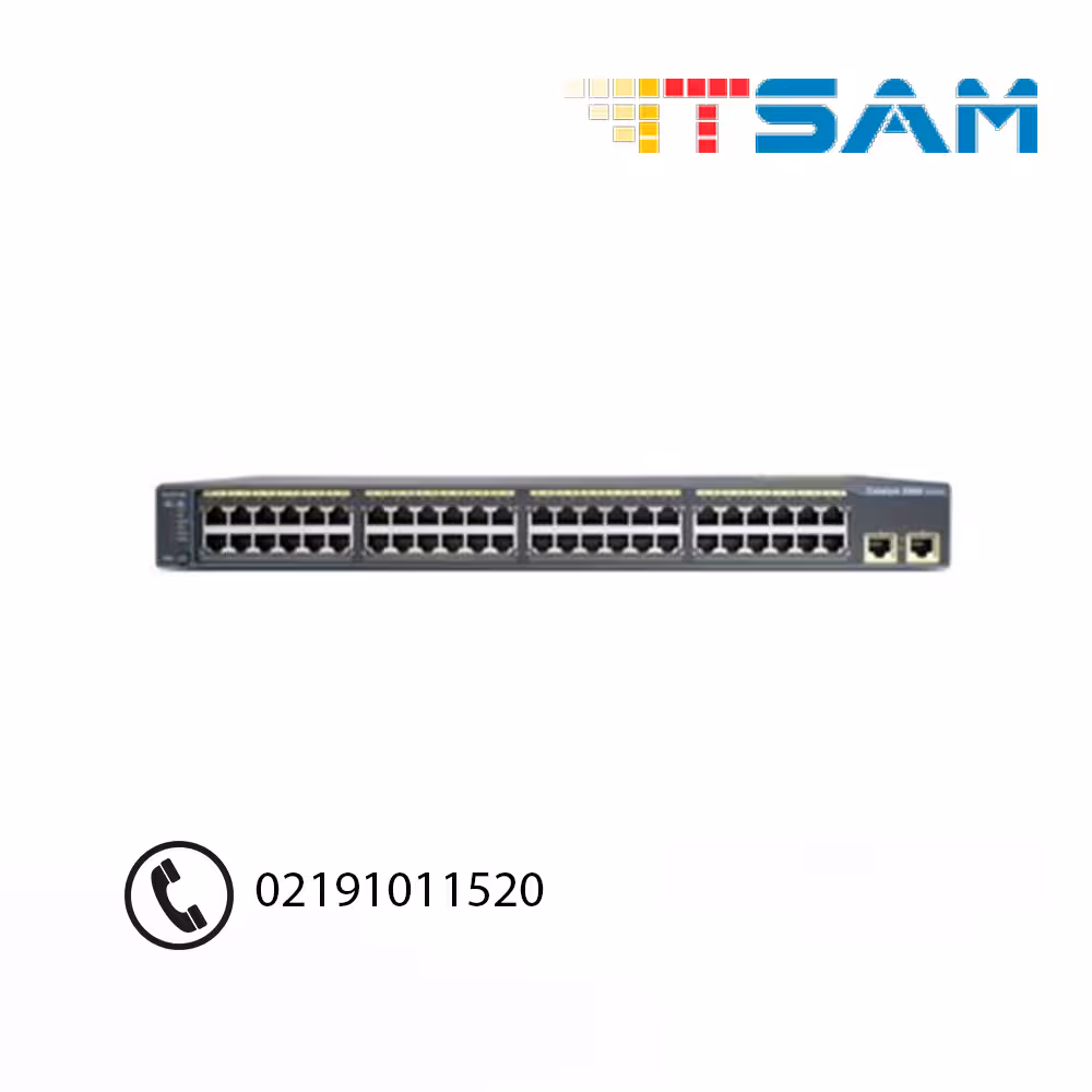 سوئیچ 48 پورت سیسکو مدل WS-C2960-48TT-L