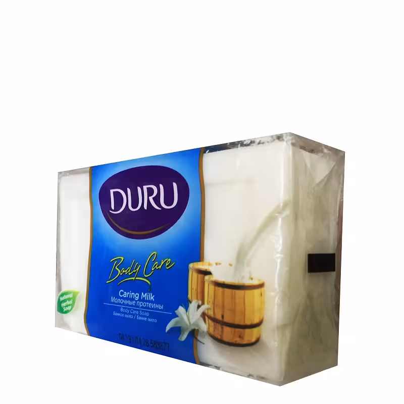 صابون دورو تکی حاوی عصاره شیر 160 گرم DURU carin Milk