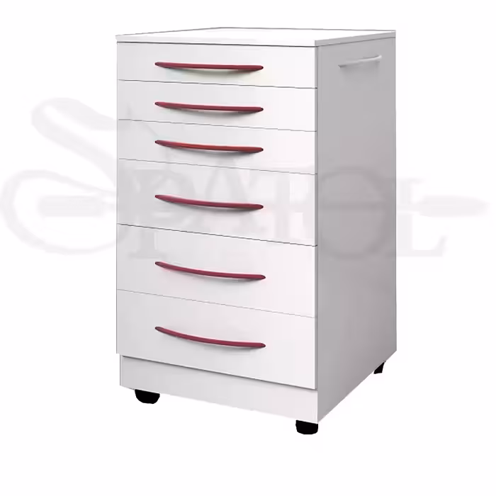 روتور 6 کشو تمام ام دی اف با درب هایگلاس مدل RO202H برند navidekbatan