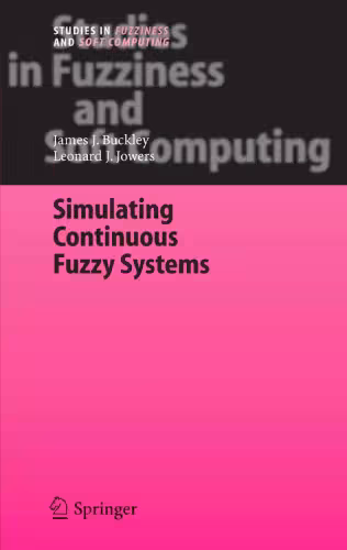 خرید و دانلود نسخه کامل کتاب Simulating Continuous Fuzzy Systems