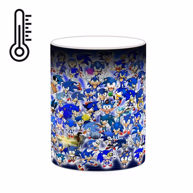 ماگ حرارتی   بازی سونیک Sonic The Hedgehog کد mgh30236