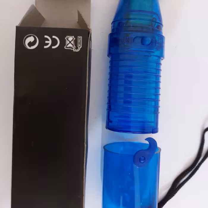 پنکه گردنی بسیار سبک به رنگ آبی