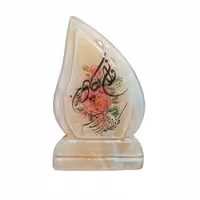 آبازور سنگ‌نمک مدل‌بته‌جقه سایز بزرگ‌آیه‌دار