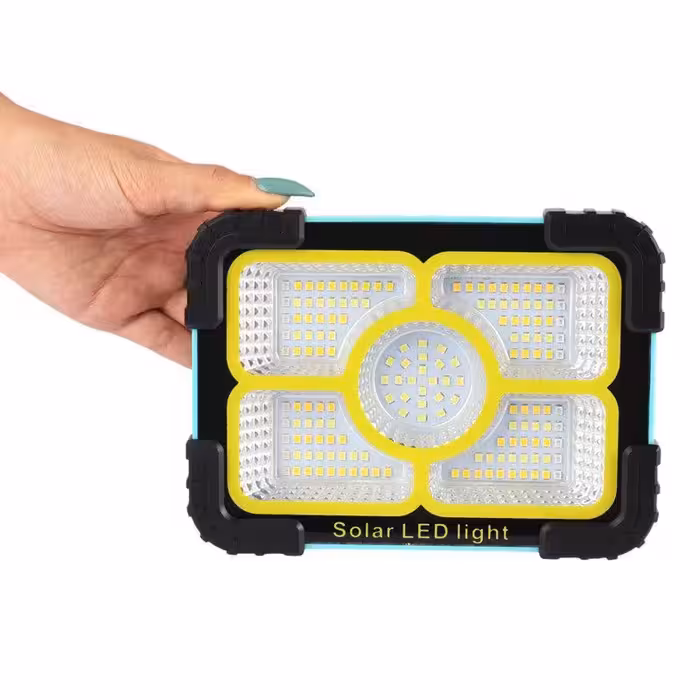 پروژکتور سیار شارژی و پاور بانک خورشیدی Deepking DK-462