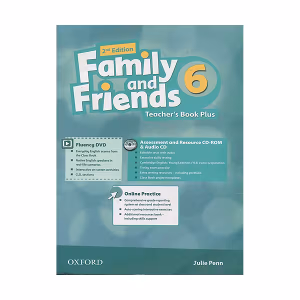 کتاب معلم فمیلی اند فرندز شش ویرایش دوم Family and Friends 6 2nd Edition Teacher's Book