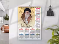 تقویم سال 1402 رهبری | گرافیک با طعم تربچه