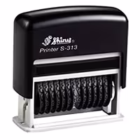 خرید دستگاه مهر شاینی مدل S-313 نمراتور 3 میل 13 رقم