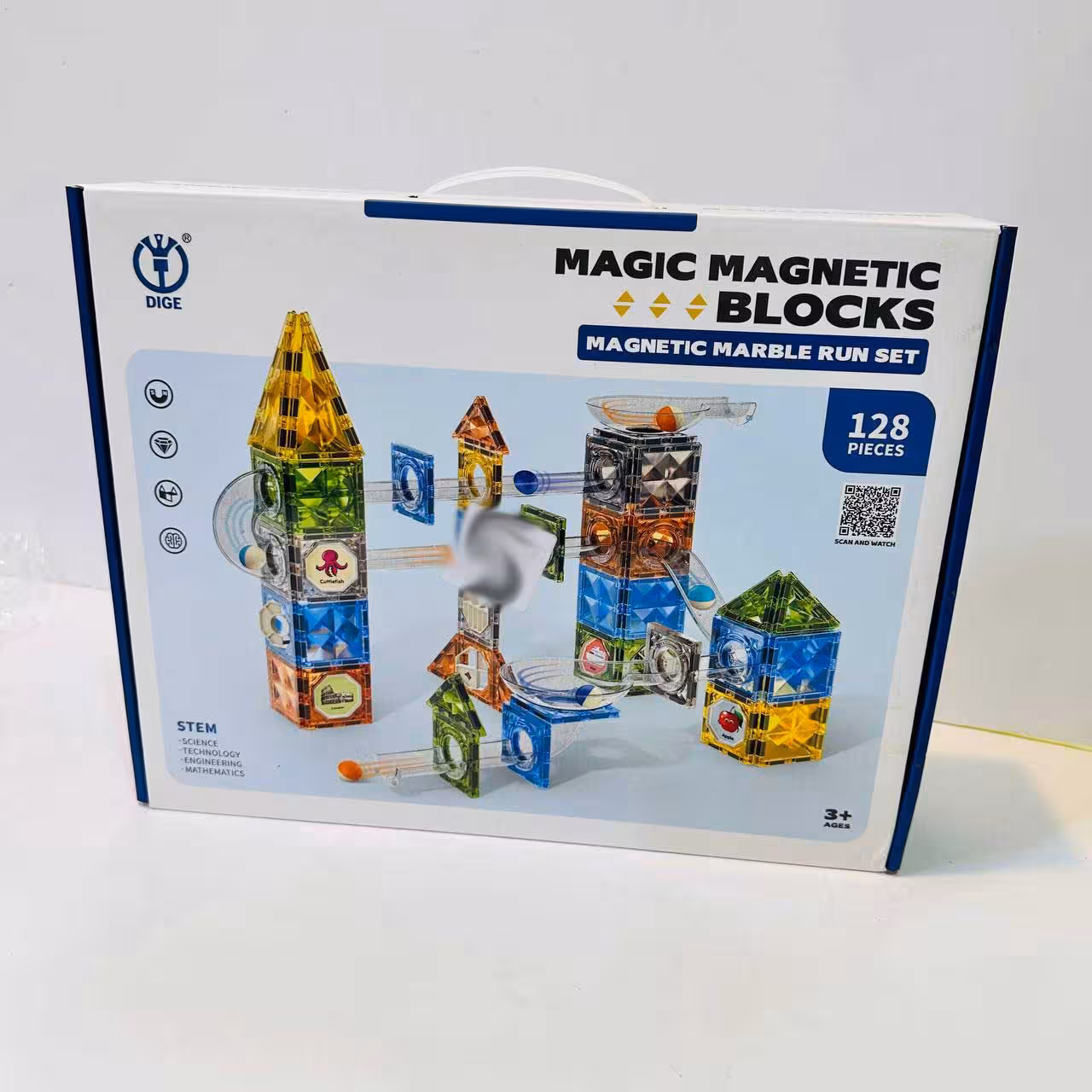 تایل مگنتی 128 قطعه