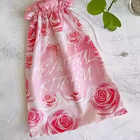 کیسه سبزی مخمل ریحان- طرح 16
