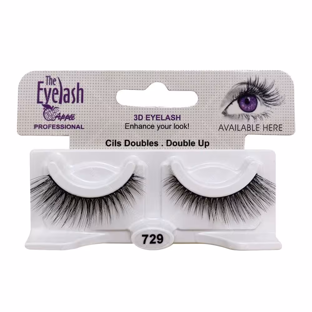 مژه 3D اپل جفتی مدل 729