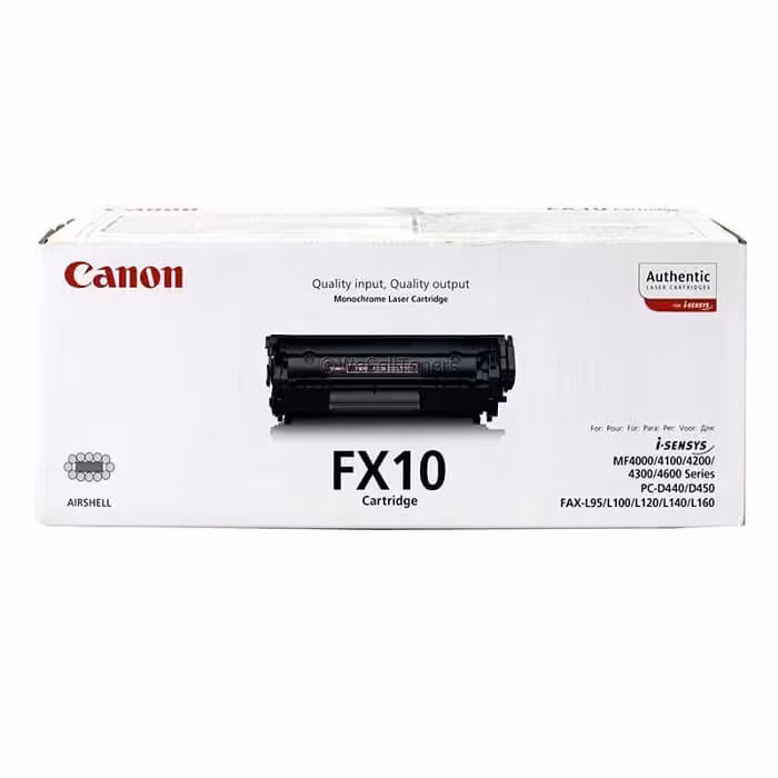 تونر کارتریج مشکی کانن مدل FX-10-طرح