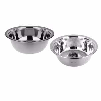 ست آبکش و لگن مدل AL40 مجموعه 2 عددی