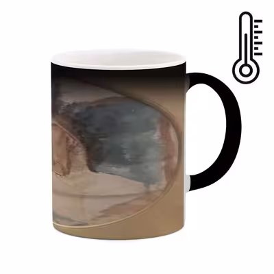 ماگ حرارتی کاکتی طرح نقاشی مدل mgh13795