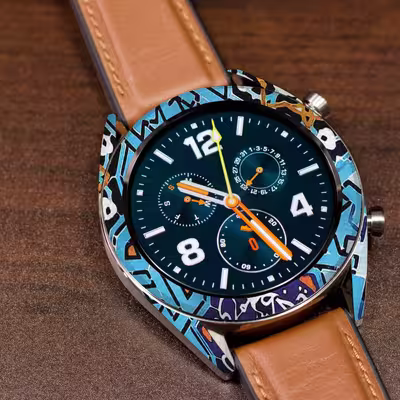 برچسب ماهوت طرح Iran-Tile7 مناسب برای ساعت هوشمند هوآوی Watch GT