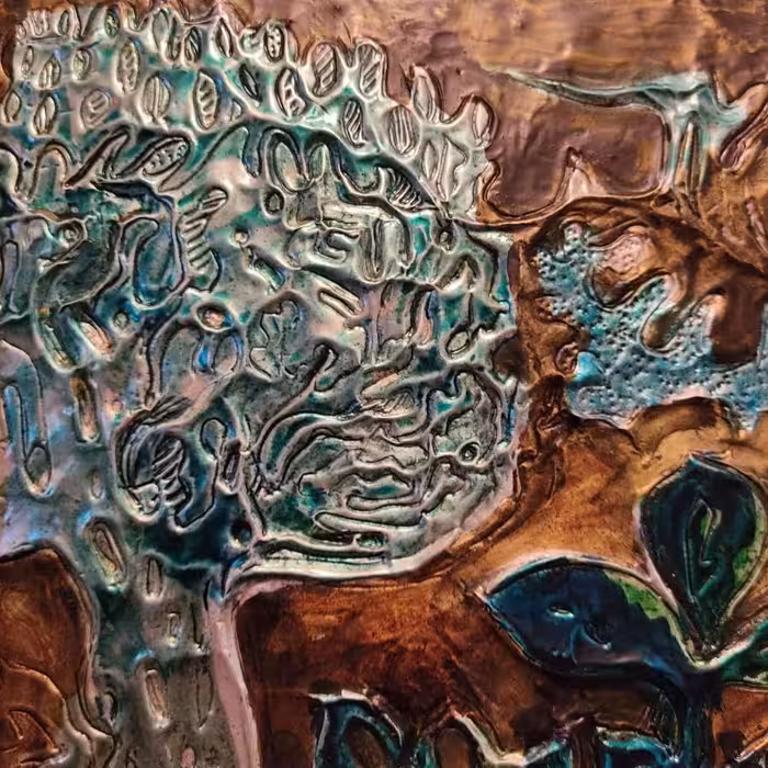 تابلو برجسته طرح جنگل مجموعه 6 عددی