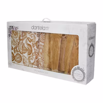  سرویس حوله پالتویی 8 تکه دانتلا ویتا سری کادیفه مدل Sal