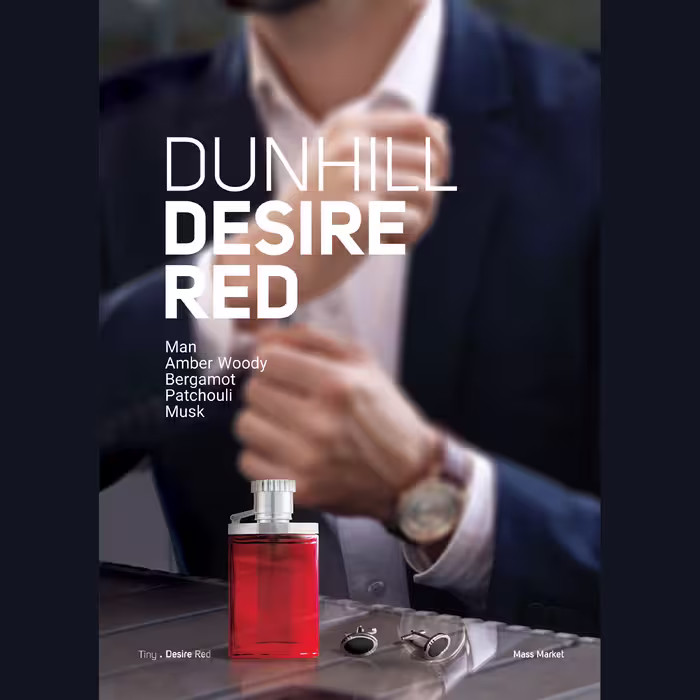 عطر جیبی مردانه النترا تاینی مدل Dunhill Desire Red حجم 30 میلی لیتر