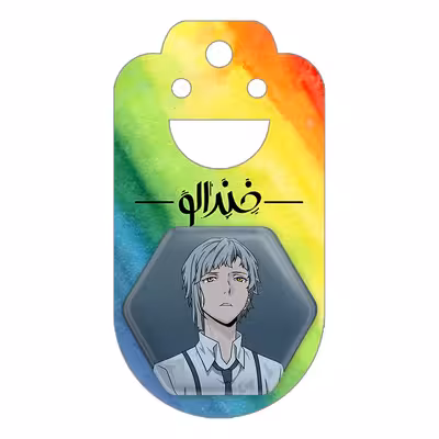 پیکسل خندالو طرح ناکاجیما اتسوشی انیمه سگ های ولگرد بانگو مدل شش ضلعی کد 11764