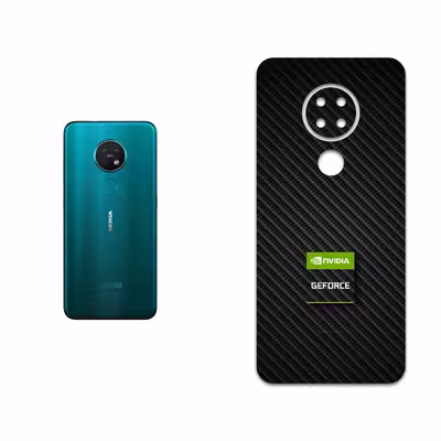 برچسب پوششی ماهوت مدل Nvidia Brand مناسب برای گوشی موبایل نوکیا 7.2