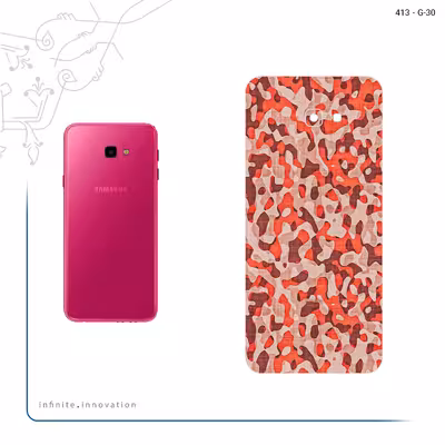 برچسب پوششی ماهوت مدل Red Infantry Army مناسب برای گوشی موبایل سامسونگ Galaxy J4 Plus