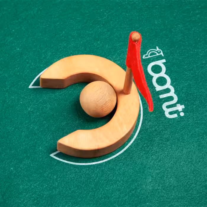 اسباب بازی مدل ست گلف چوبی کد 06