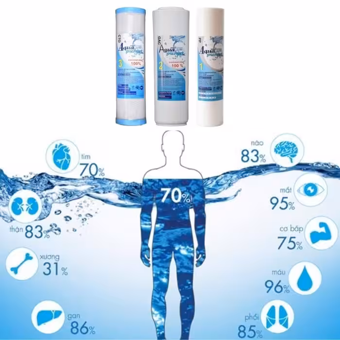 فیلتر تصفیه کننده آب آکوا پیورست مدل SW 300 مجموعه 3 عددی