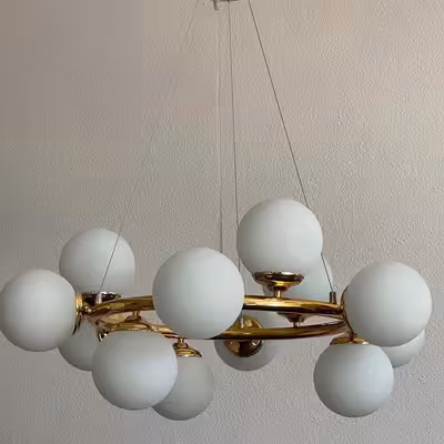 لوستر 12 شعله مدل مولکولی