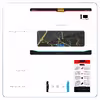برچسب پوششی ماهوت مدل Graphite-Gold-Marble مناسب برای تبلت اپل iPad Pro 12.9 (GEN 3) 2018 A1895