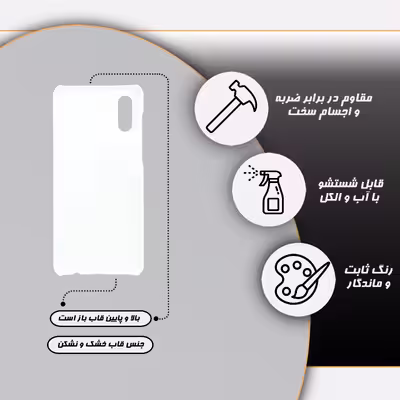 کاور گارد قاب مدل دخترانه مناسب برای گوشی موبایل سامسونگ Galaxy A02