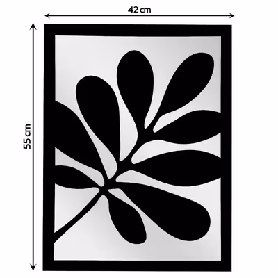 آینه الف طرح برگ کد ALF-4