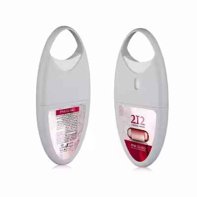 عطر جیبی زنانه پینک گارد مدل Carolina Herrera 212 حجم 16 میلی لیتر